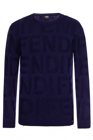 Logo-embroidered sweater, zdjęcie 1 Logo-embroidered sweater od Fendi